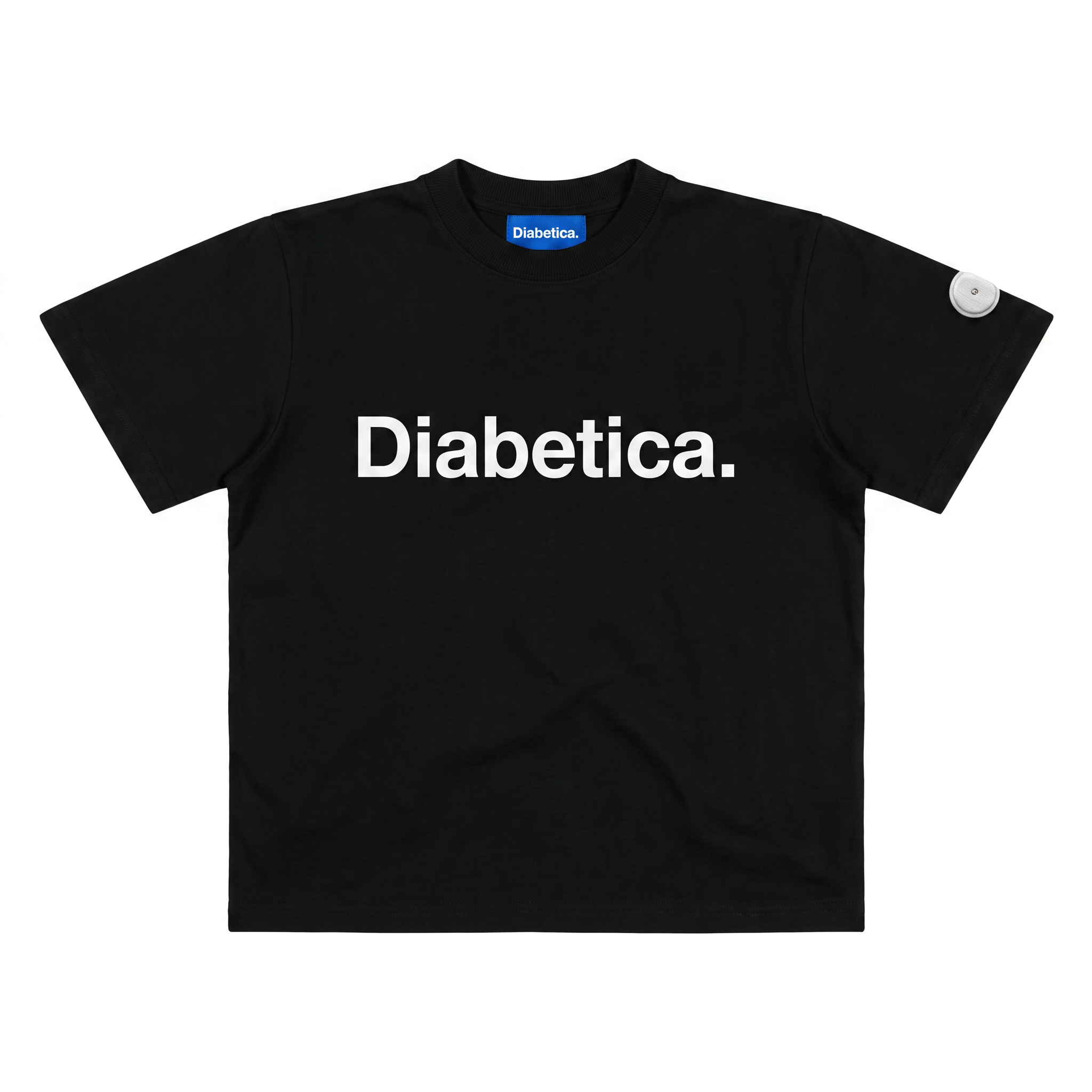diabetica. t-shirt black